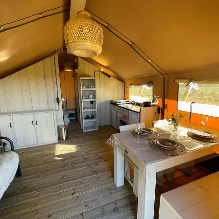 럭셔리텐트 Luxe Safaritenten Petit013 - Nieuw 튈뷔르흐