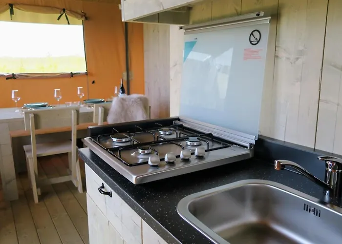 Lüks kamp alanı Luxe Safaritenten Petit013 - Nieuw *