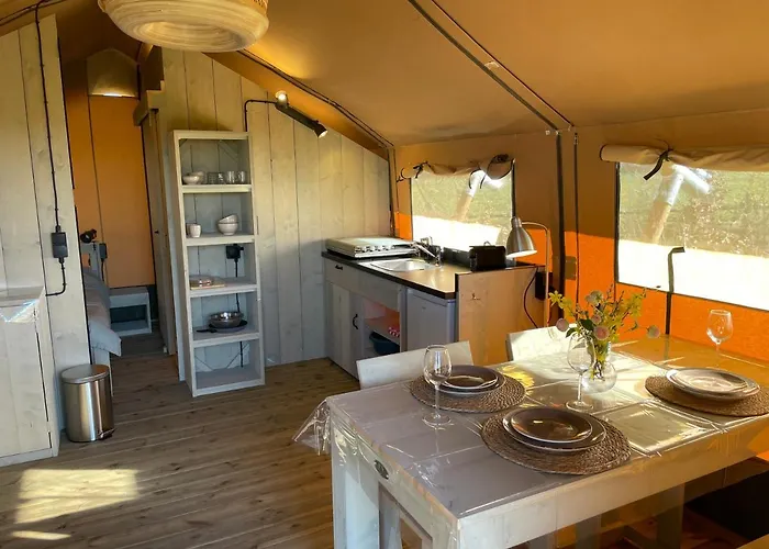 Luxussátor Luxe Safaritenten Petit013 - Nieuw Tilburg